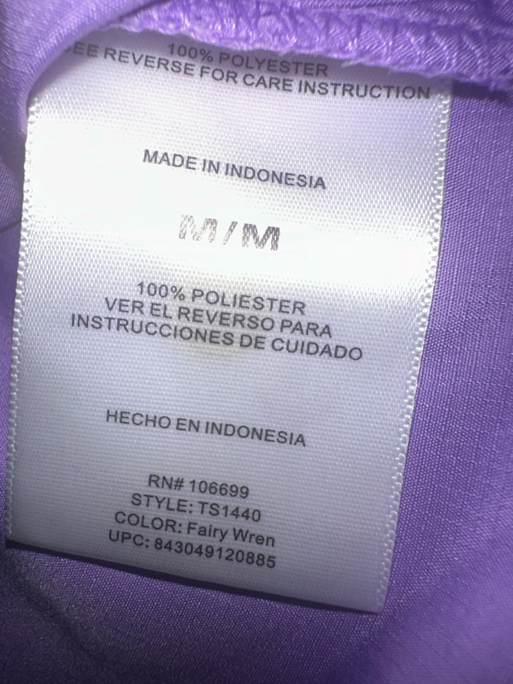 NWT HABIT OUTDOORS Ladies Pike's Pier sleeveless shirt vibrant purple SPF 40 M - Picture 11 of 16
